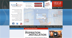 Desktop Screenshot of plannedlegacy.com